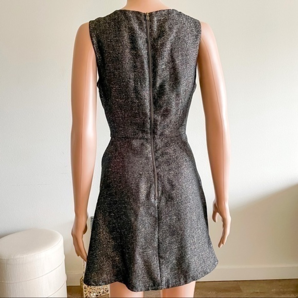 Forever 21 Gold & Black Metallic Dress - Picture 6 of 7
